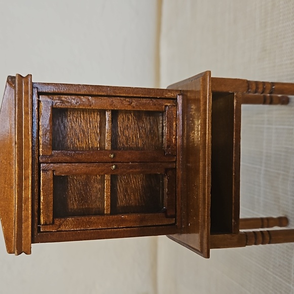 Miniature Wood Secretary Desk - Picture 8 of 8